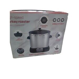 New NESCO High Speed Turkey Roaster Rotisserie style Perfect For The Holidays op